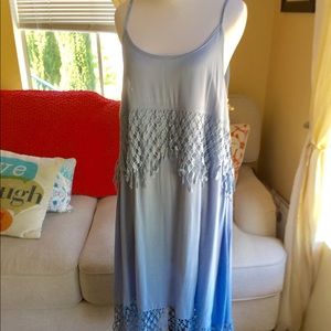 Project People LA pretty blue dress..